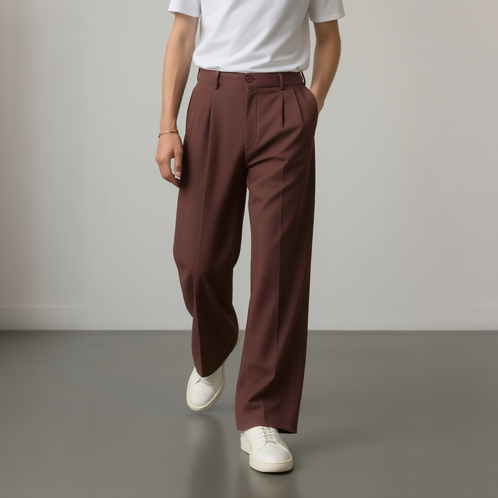 Premium Baggy Formal pant (Coffee Been)