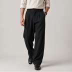 Premium Baggy Formal Pant (Z Black)