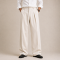 Premium Baggy Formal Pant (Warm Moonlight)
