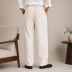 Premium Baggy Formal Pant (Warm Moonlight)