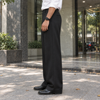 Premium Baggy Formal Pant (Z Black)