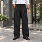 Premium Baggy Formal Pant (Z Black)