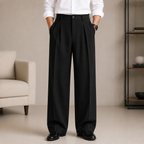 Premium Baggy Formal Pant (Z Black)