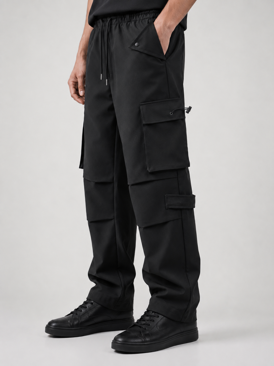 Premium 6 Pocket Cargo Pant (Z Black)