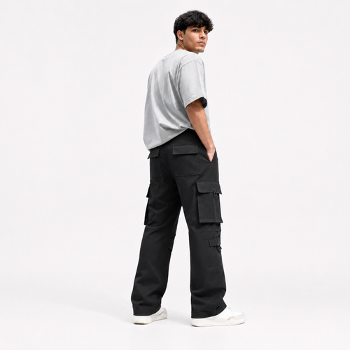 Premium 6 Pocket Cargo Pant (Z Black)
