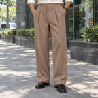 Premium Baggy Formal Pant (Mocha Brown)