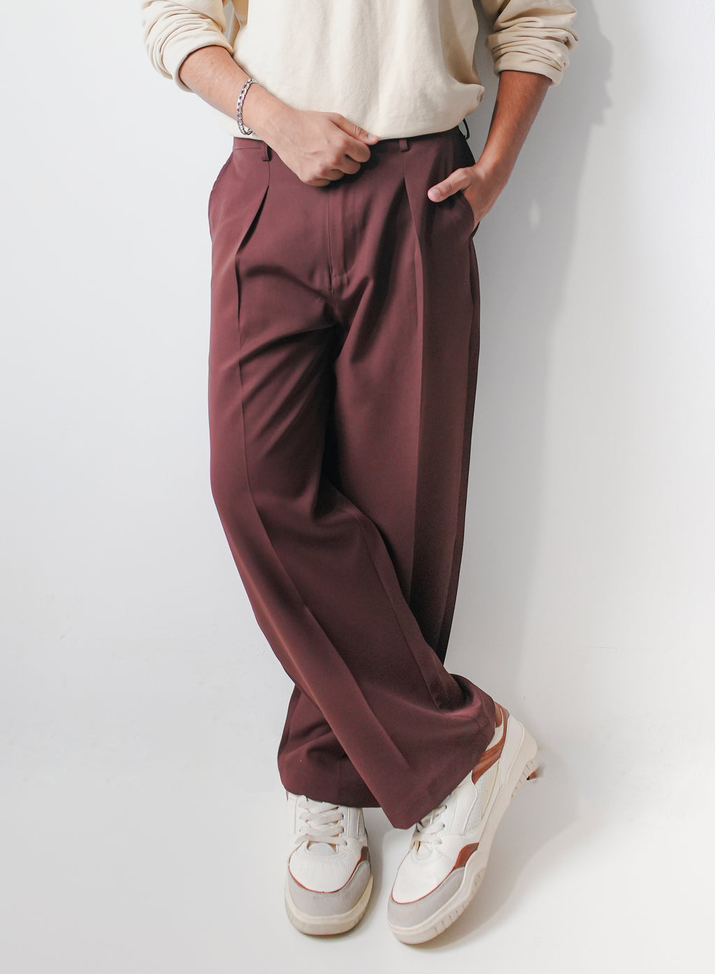 Premium Baggy Formal pant (Coffee Been)