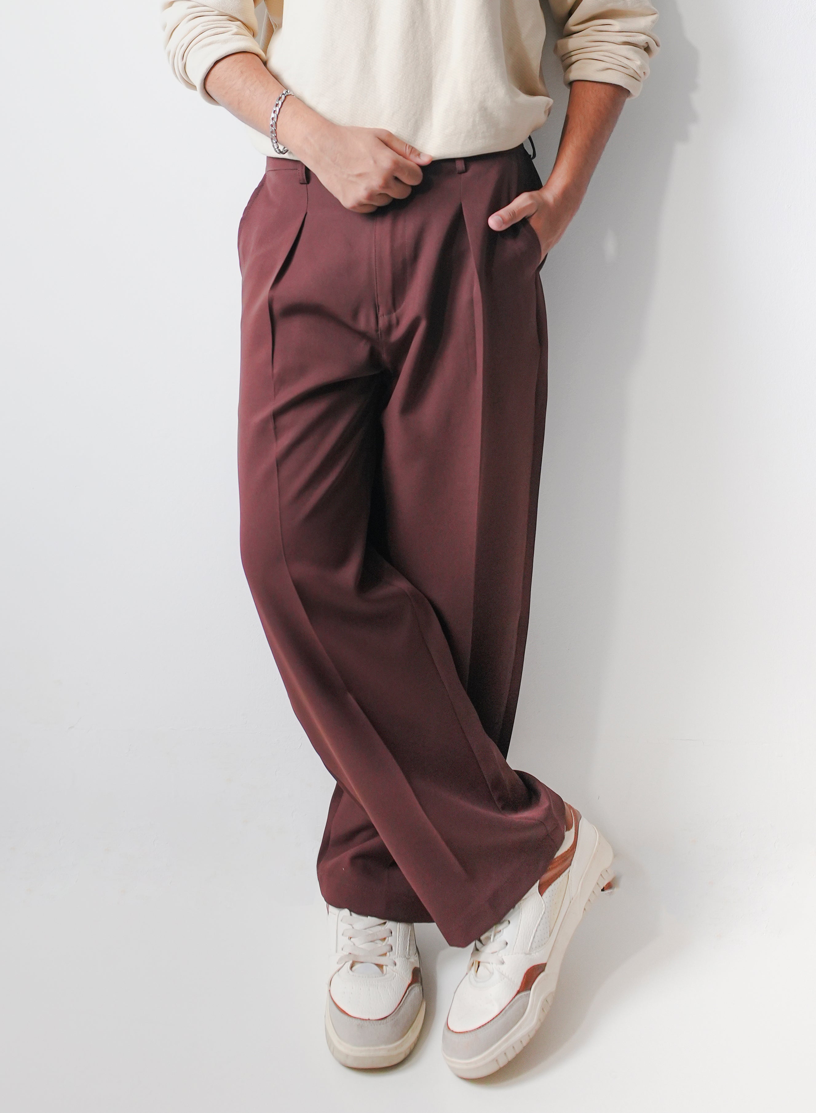 Premium Baggy Formal pant (Coffee Been)