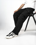 Premium 6 pocket Cargo pant (VIVID BLACK)