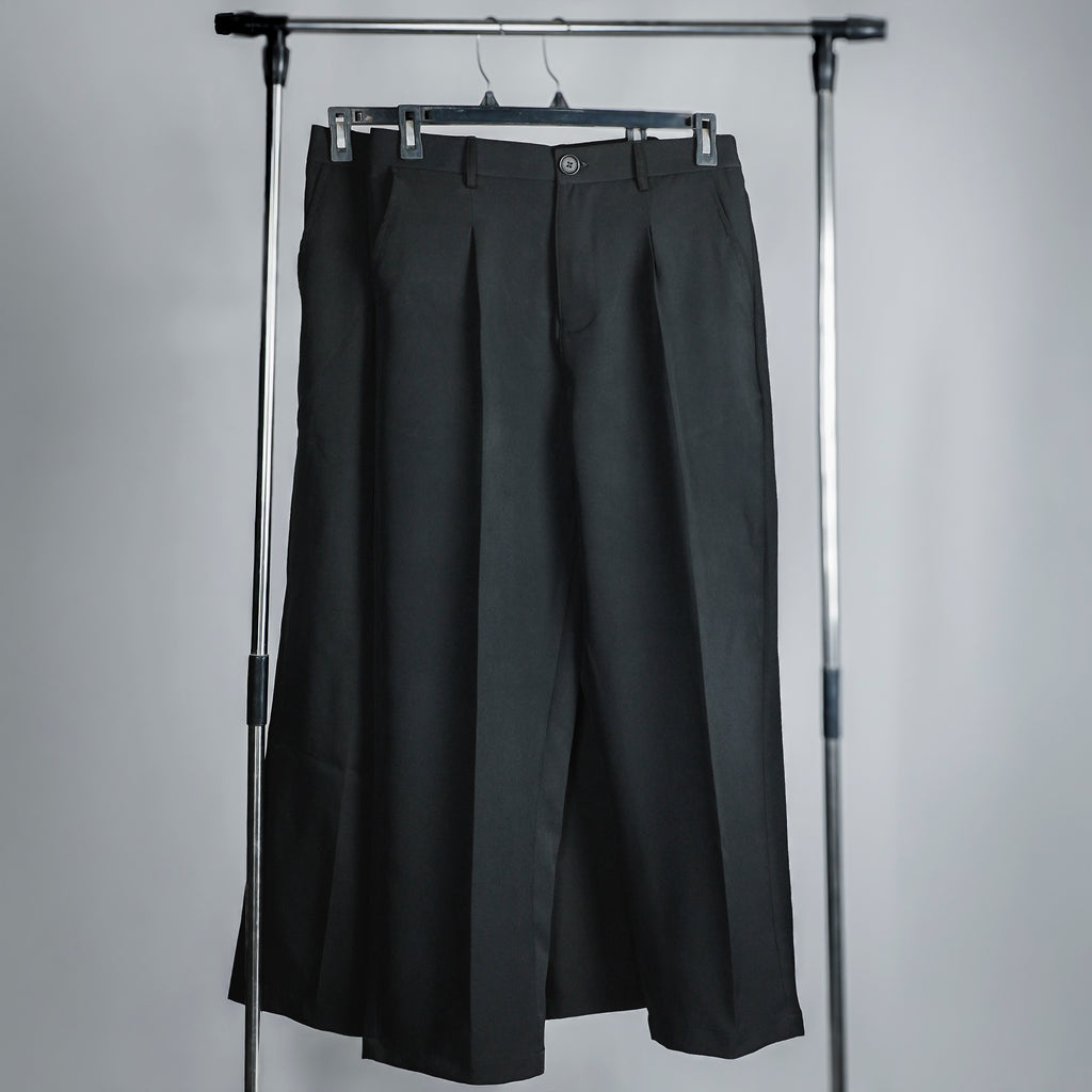 Premium Baggy Formal pant (Z Black)