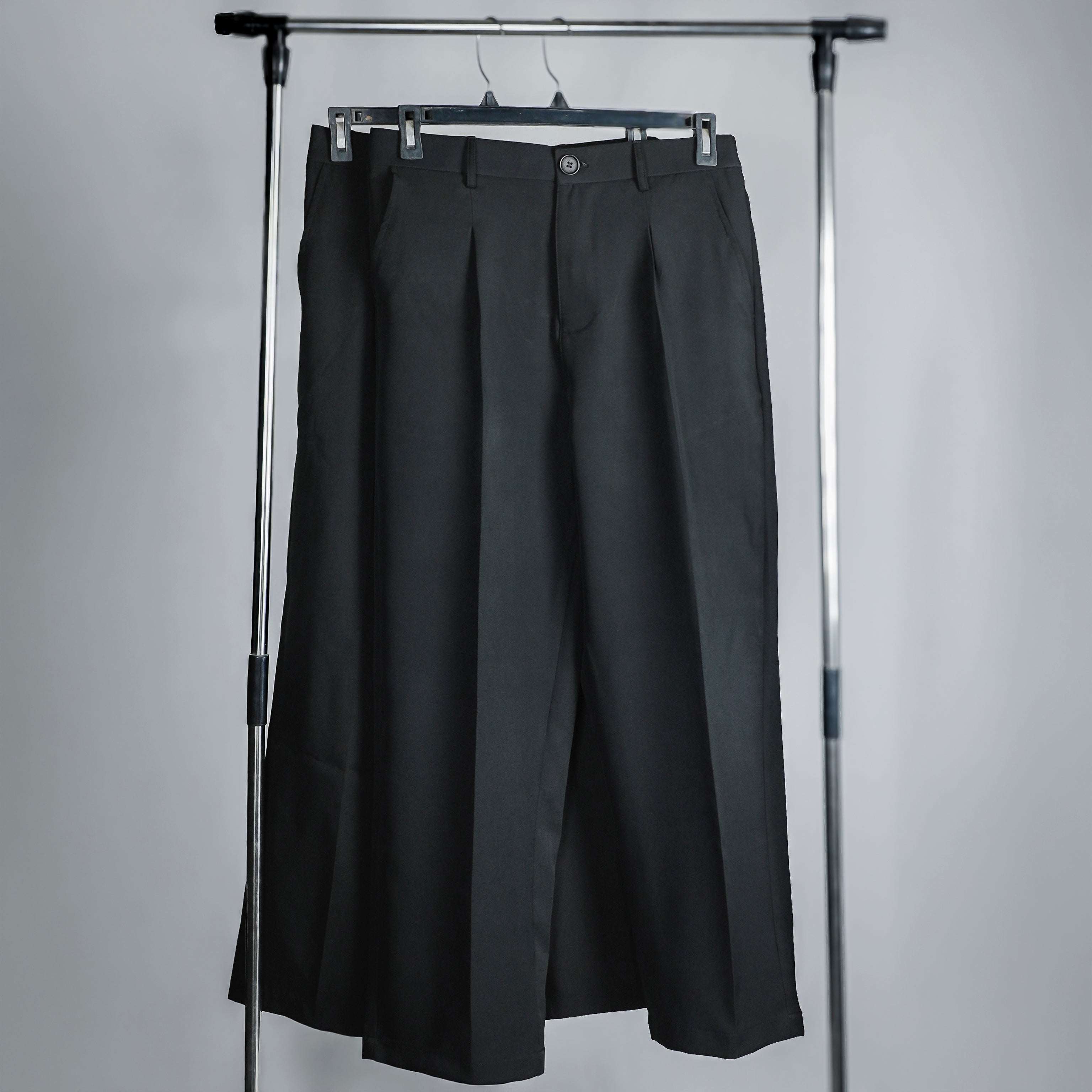 Premium Baggy Formal pant (Z Black)