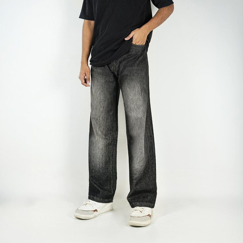 Prime Baggy Denim Pant (Frost Black)