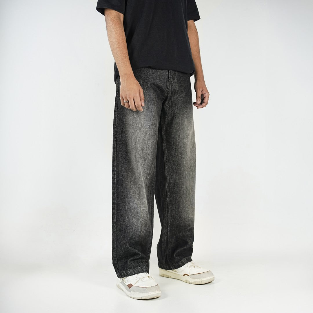 Prime Baggy Denim Pant (Frost Black)