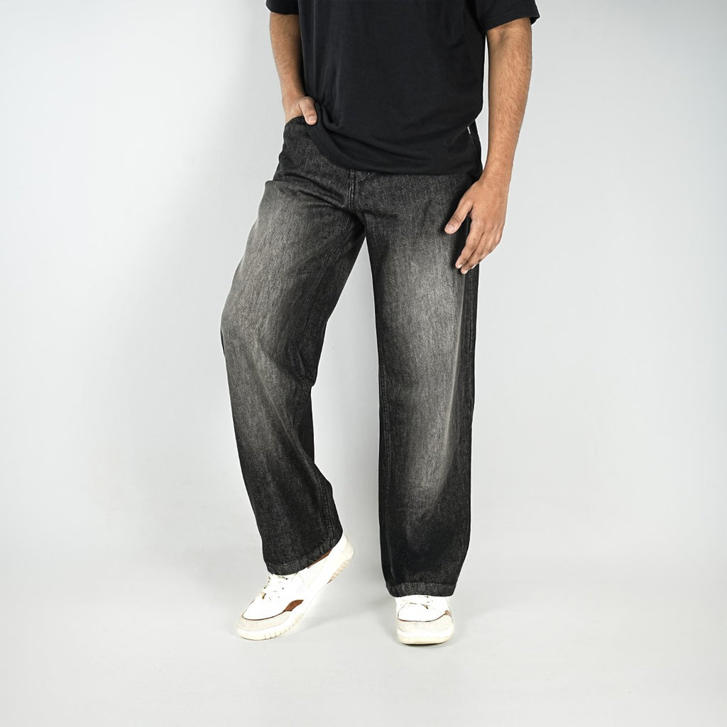 Prime Baggy Denim Pant (Frost Black)
