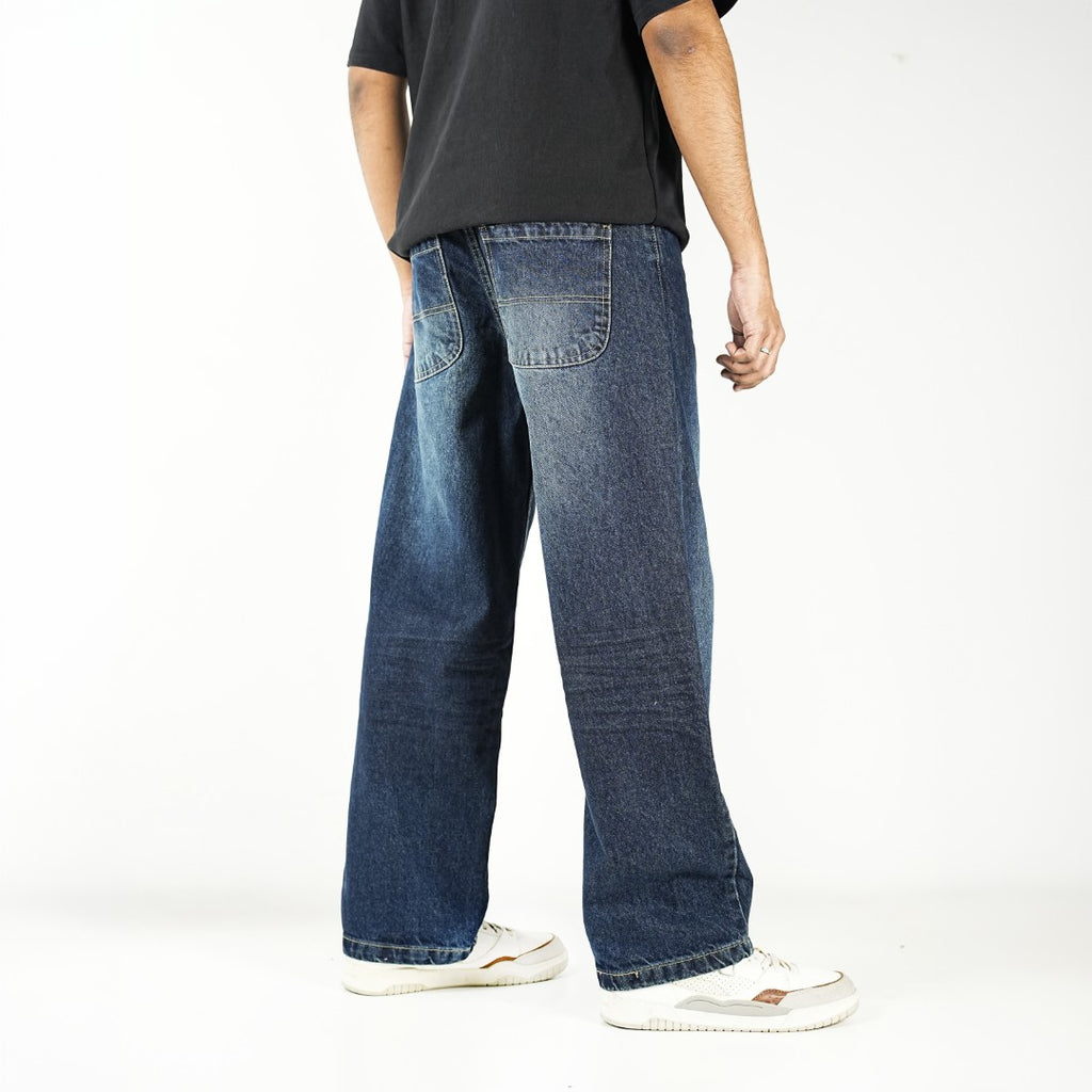 Prime Baggy Denim Pant (Azure Grain Blue)