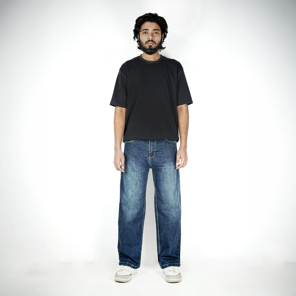 Prime Baggy Denim Pant (Azure Grain Blue)
