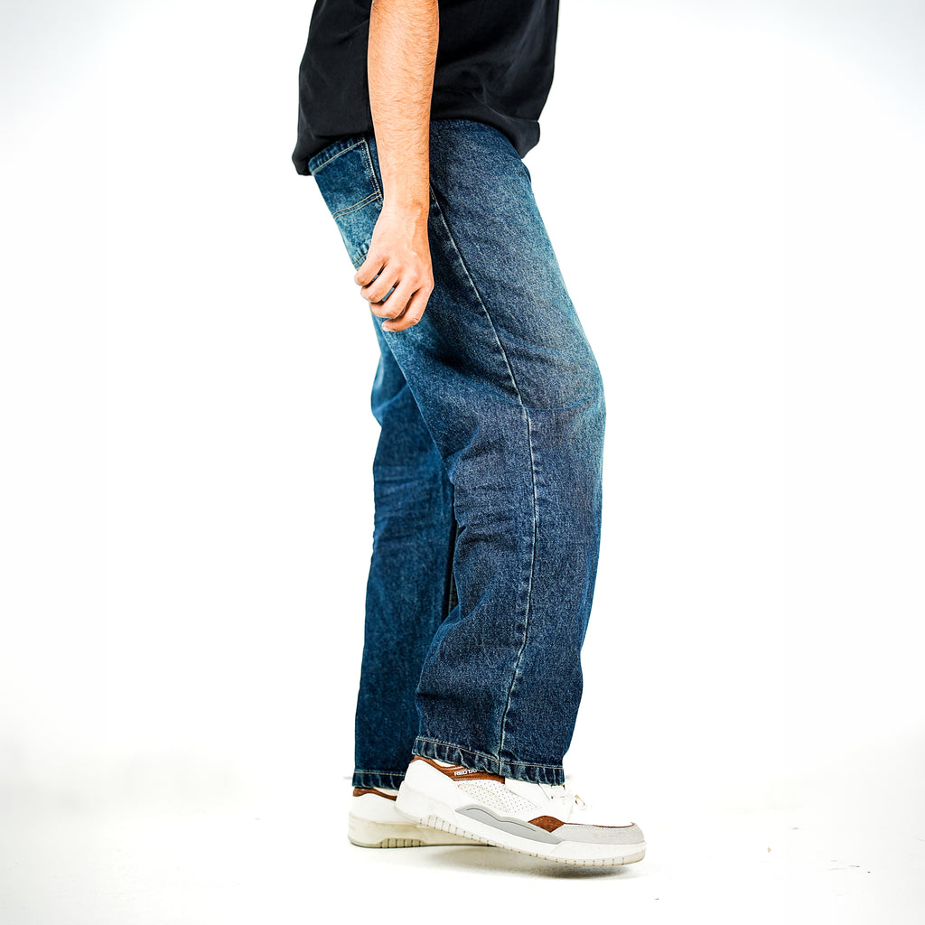 Prime Baggy Denim Pant (Azure Grain Blue)
