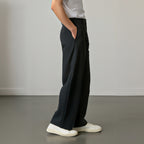 Premium Baggy Formal pant (Z Black)